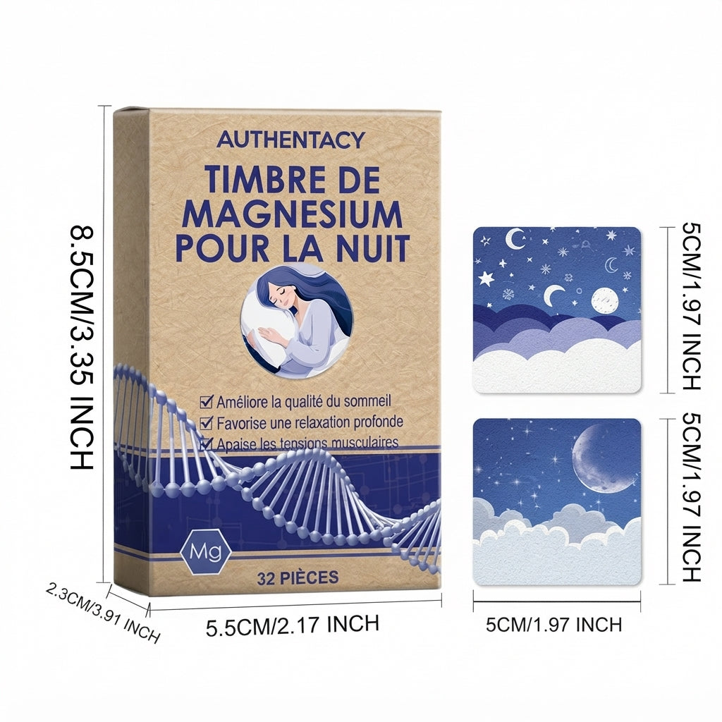 Patchs de magnésium pour le sommeil