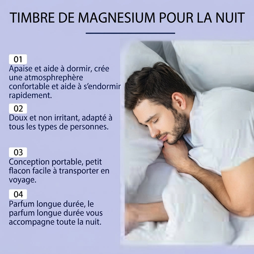 Patchs de magnésium pour le sommeil