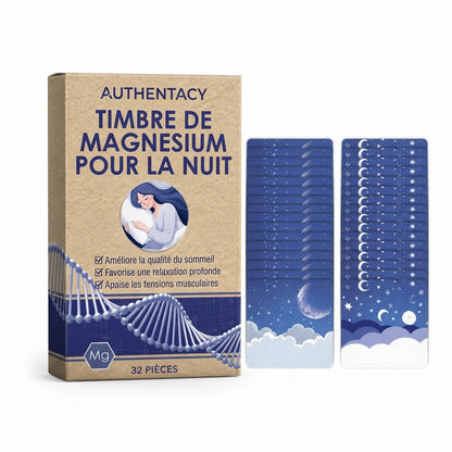 Patchs de magnésium pour le sommeil