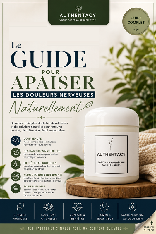 E-Book : LE GUIDE POUR APAISER LES DOULEURS NERVEUSES NATURELLEMENT