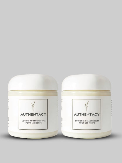 Lotion au magnésium pour soulager les nerfs