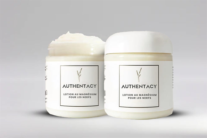 Lotion au magnésium pour soulager les nerfs