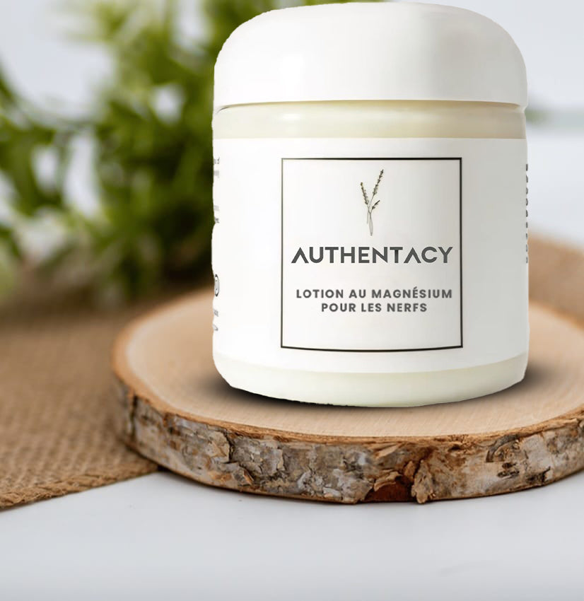 Lotion au magnésium pour soulager les nerfs