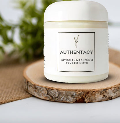 Lotion au magnésium pour soulager les nerfs