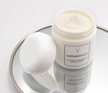 Lotion au magnésium pour soulager les nerfs